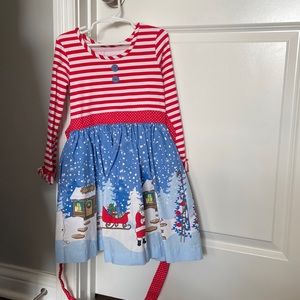 Eleanor Rose size 6/7 Santa Clause is Coming to Town